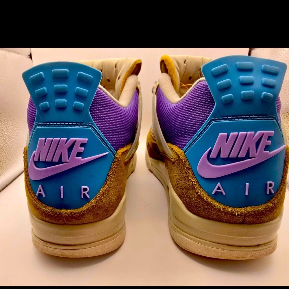 Authenticity Guarantee
Jordan 4 Retro Union Desert Moss
Noir Guava Size
13